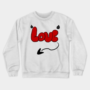 Devil Love Crewneck Sweatshirt